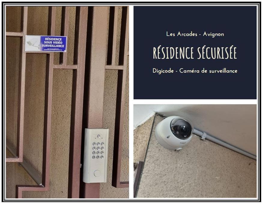 Les Arcades - Wifi - Intra Muros Of Avignon - Balcony - 45M2 Exterior foto